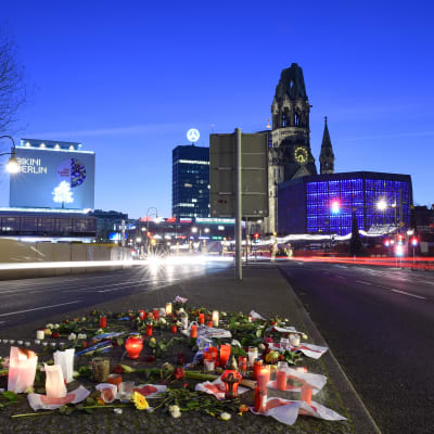 minnesplats för offren i terrorattacken i berlin