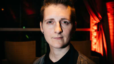 Martina Moliis-Mellberg på Yle Fems litteraturfest