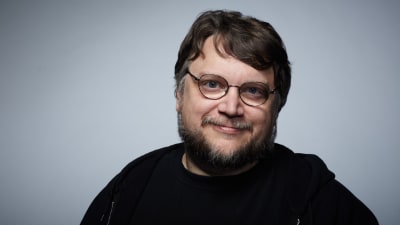 Porträtt av regissören Guillermo del Toro. 