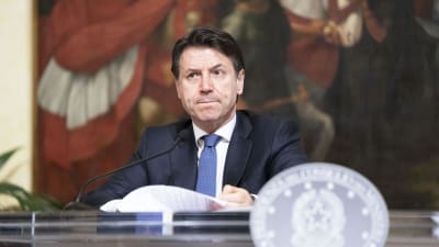 Italian pääministeri Giuseppe Conte