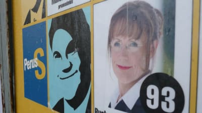 Pirkko Ruohonen-Lerners valreklam under kommunalvalet 2008