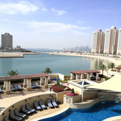 Semesterparadis i Qatar.