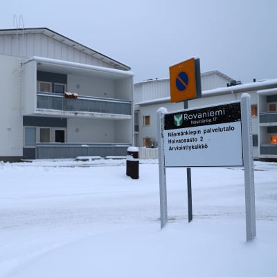 Näsmänkiepin palvelutalo Rovaniemellä joulukuussa 2022.