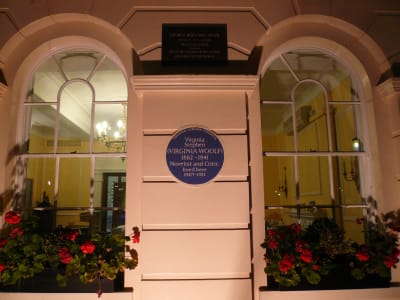 Virginia Woolfs hem på 29 Fitzroy square i London.