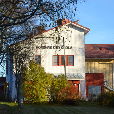 Kyrkoby skola i Korsnäs.