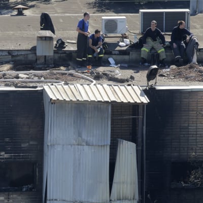 17 gästarbetare från Kirgizistan har omkommit i en brand i Moskva.