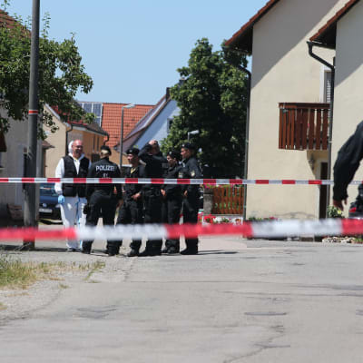 Skottlossning i Ansbach.