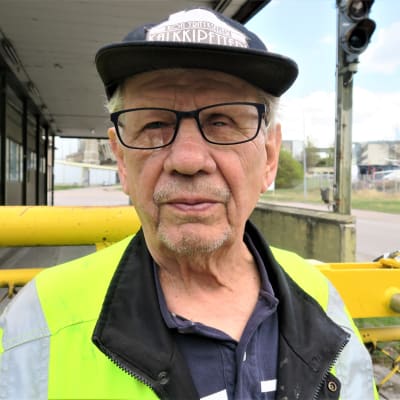 Ralf "Frille" Friman on työskennellyt Lohjan Kalkkipetterin alueella jo 64 vuotta. 