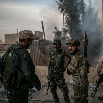 Över 2 000 pro-turkiska rebeller kämpar för den libyska regeringen i och omkring huvudstaden Tripoli. 