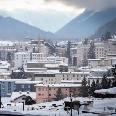 Davos i Schweiz.