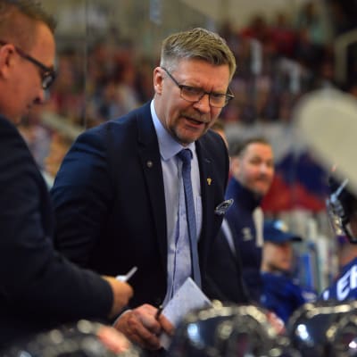 Jukka Jalonen tränar Lejonen, EHT 2019.