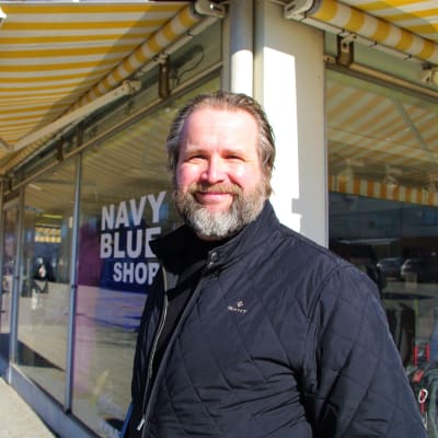Ville Ekroos i Hangö. 