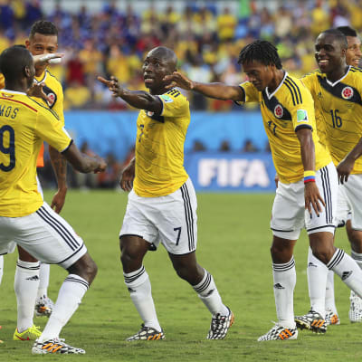 Juan Cuadrado och Colombia under VM 2014