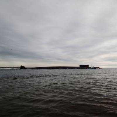 Belgorod-niminen ydinkäyttöinen sukellusvene kuvattuna heinäkuussa 2021.