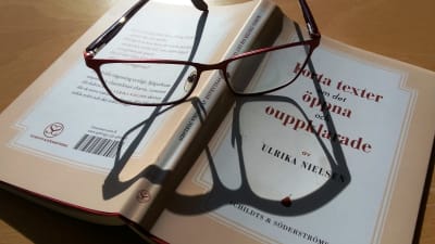 Läsglasögon på Ulrika Nielsen bok "Korta texter om det öppna och ouppklarade".