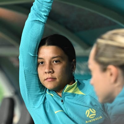 Sam Kerr i Australiens landslag.