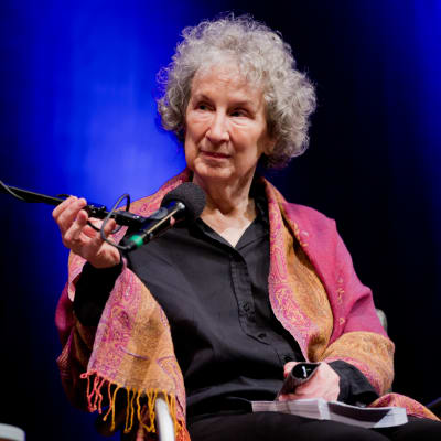 Margaret Atwood kirjallisuusfestivaaleilla Kölnissä Saksassa maaliskuussa 2014.