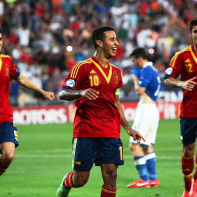 Thiago Alcantara, U21 EM-final, Spanien-Italien, juni 2013