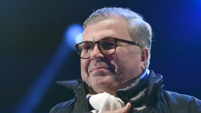 Ari Lahti firar EM-avancemanget med laget.