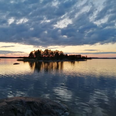 Midsommarnattens skolnedgång i Bromarv.