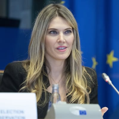 Kreikkalainen politikko Eva Kaili.
