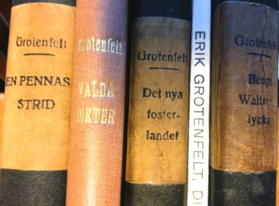 Böcker av Erik Grotenfelt.