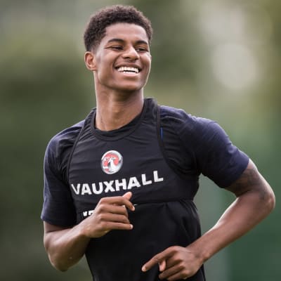 Marcus Rashford lär få spela mot Belgien.