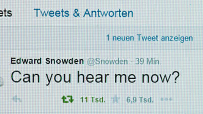 tweet av edward snowden