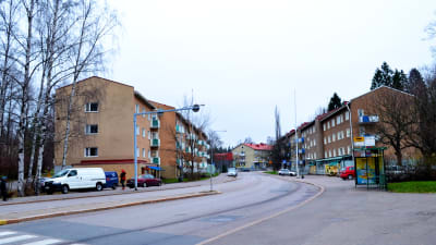 Månsas Hauptstraße.