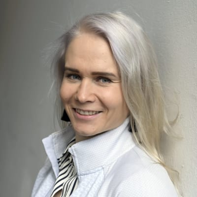 Painuransa lopettanut Petra Olli Helsingissä 6. lokakuuta 2021.