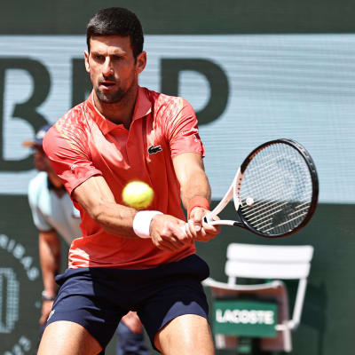 Novak Djokovic i Franska öppna.
