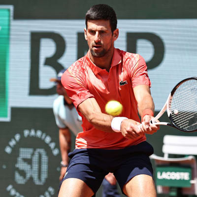 Novak Djokovic i Franska öppna.