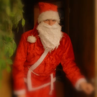 Jultomten besökte Yle Österbotten.