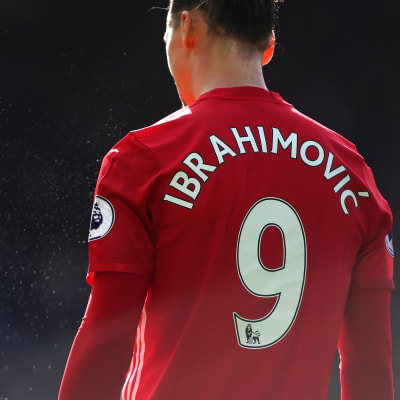 Zlatan Ibrahimovic ryggtavla.