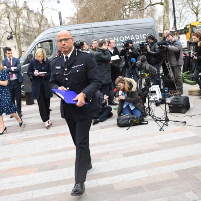 Neil Basu, biträdande polischef på antiterroravdelningen på Metropolitan Police i London, UK.