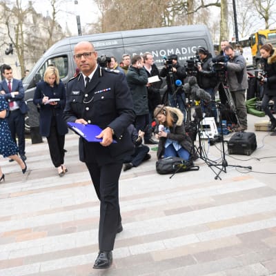 Neil Basu, biträdande polischef på antiterroravdelningen på Metropolitan Police i London, UK.