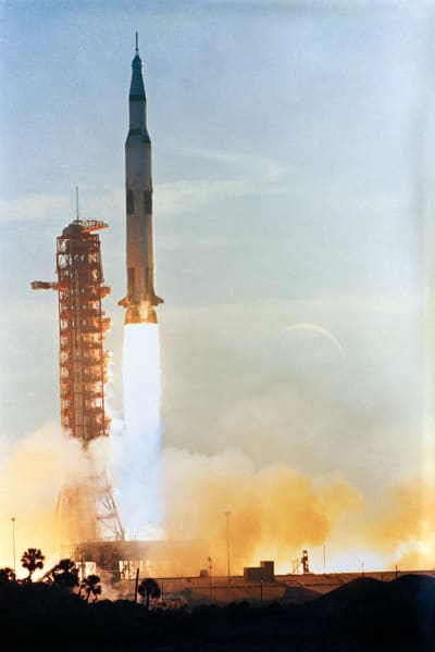 Apollo 8  avfyras från Kennedy Space Center 21.12.1968 