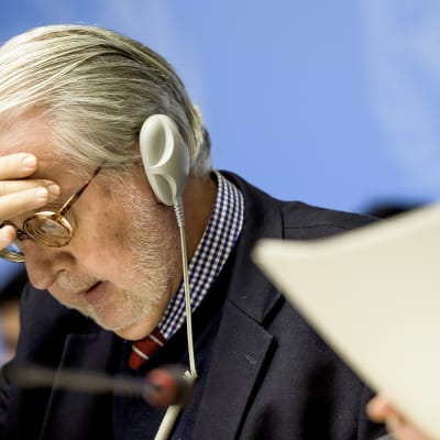 Sergio Pinheiro, ordförande för FN:s oberoende utredningskommission för Syrien.