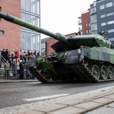 Itsenäisyyspäivän viettoa Tampereella.