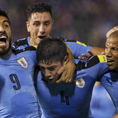 Uruguay tog ett steg närmare VM.