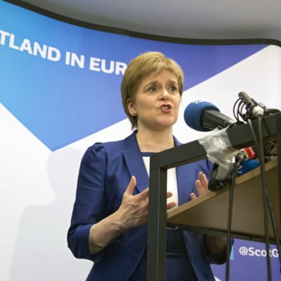 Nicola Sturgeon, premiärminister i Skottland