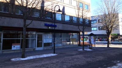 Nordeas kontor på Köpmansgatan i Karis. 