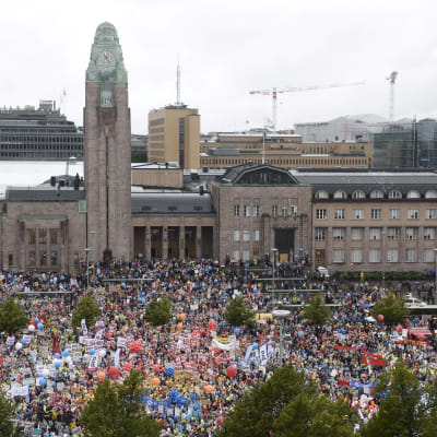 Demonstration i Helsingfors