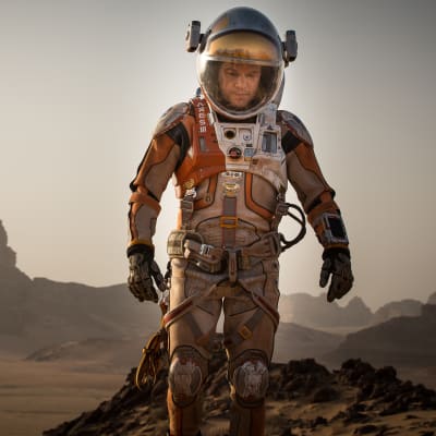 Matt Damon som Mark Watney i The Martian.