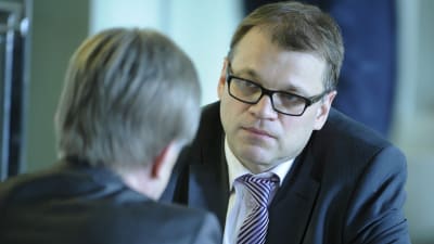 Juha Sipilä i Riksdagen tidigare i veckan