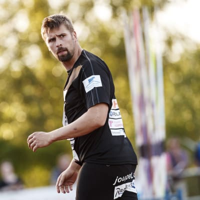 Antti Ruuskanen tävlade i Orimattila i slutet av juni.
