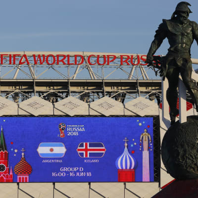 Bild på stadion i Moskva.