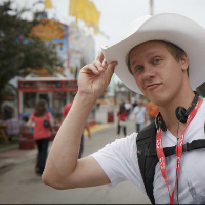 Johannes med stetson-hatt