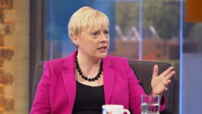 Brittiska Labourpolitikern Angela Eagle.