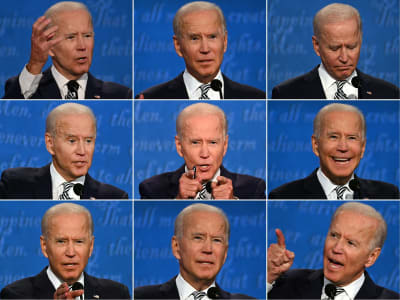 Joe Biden under tv-debatten 29.9.2020